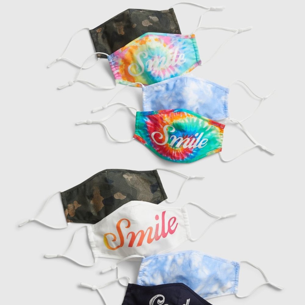 Family Contour Mask with Filter Pocket (8-Pack)